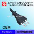 Italy IMQ Power Cord with Three Pins Plug and C13 wire connectors